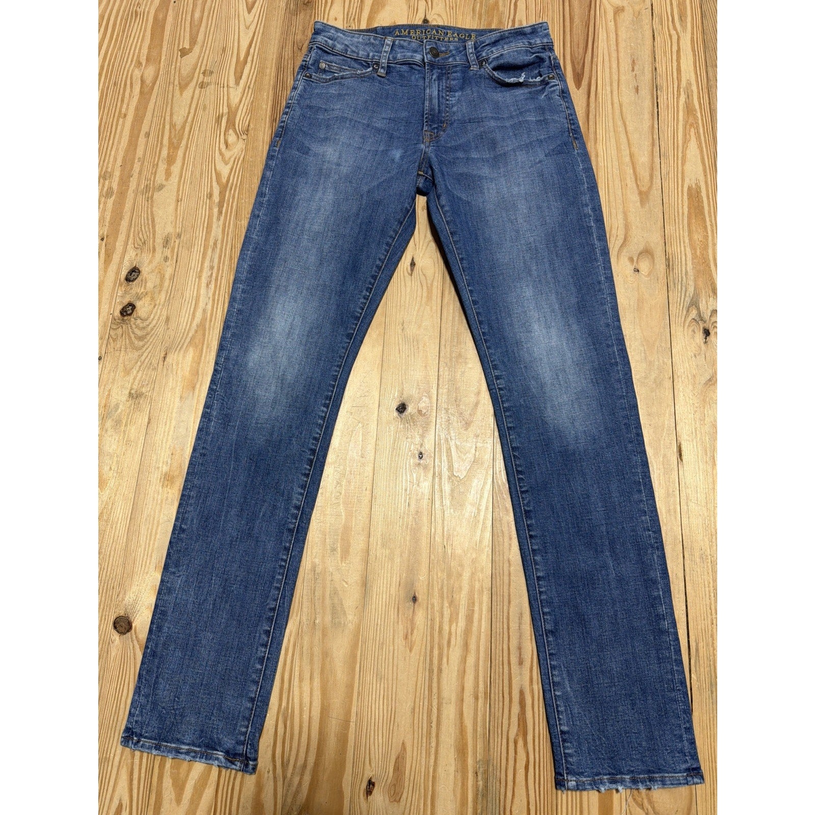 Denim Jeans American Eagle 360 Extreme Flex Slim Men's Size 30x34 Blue