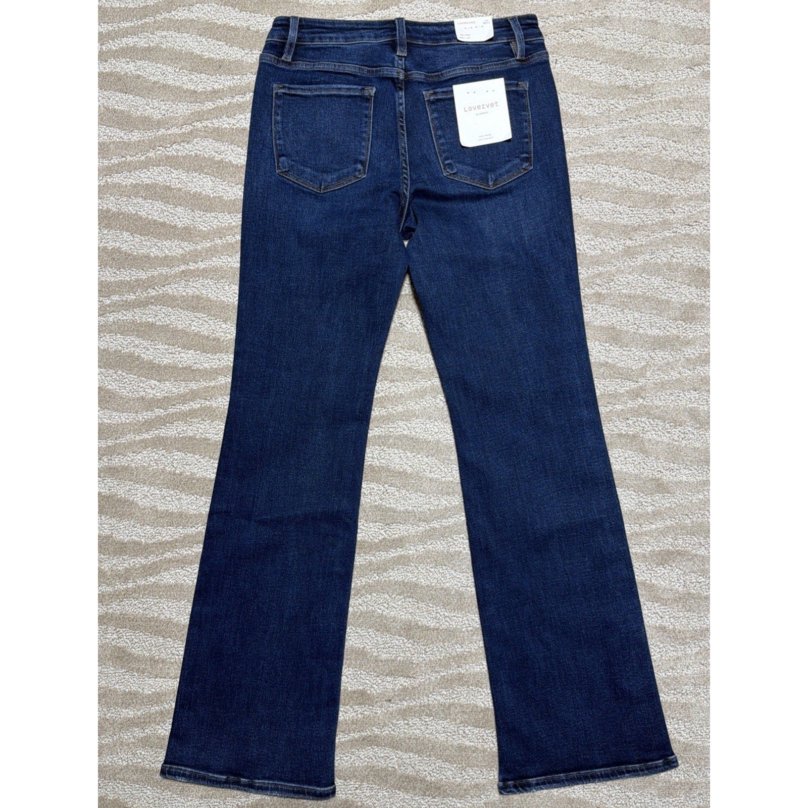 Lovervet By Vervet Jeans Women’s 30/11 Bootcut Distressed NWT Stretch