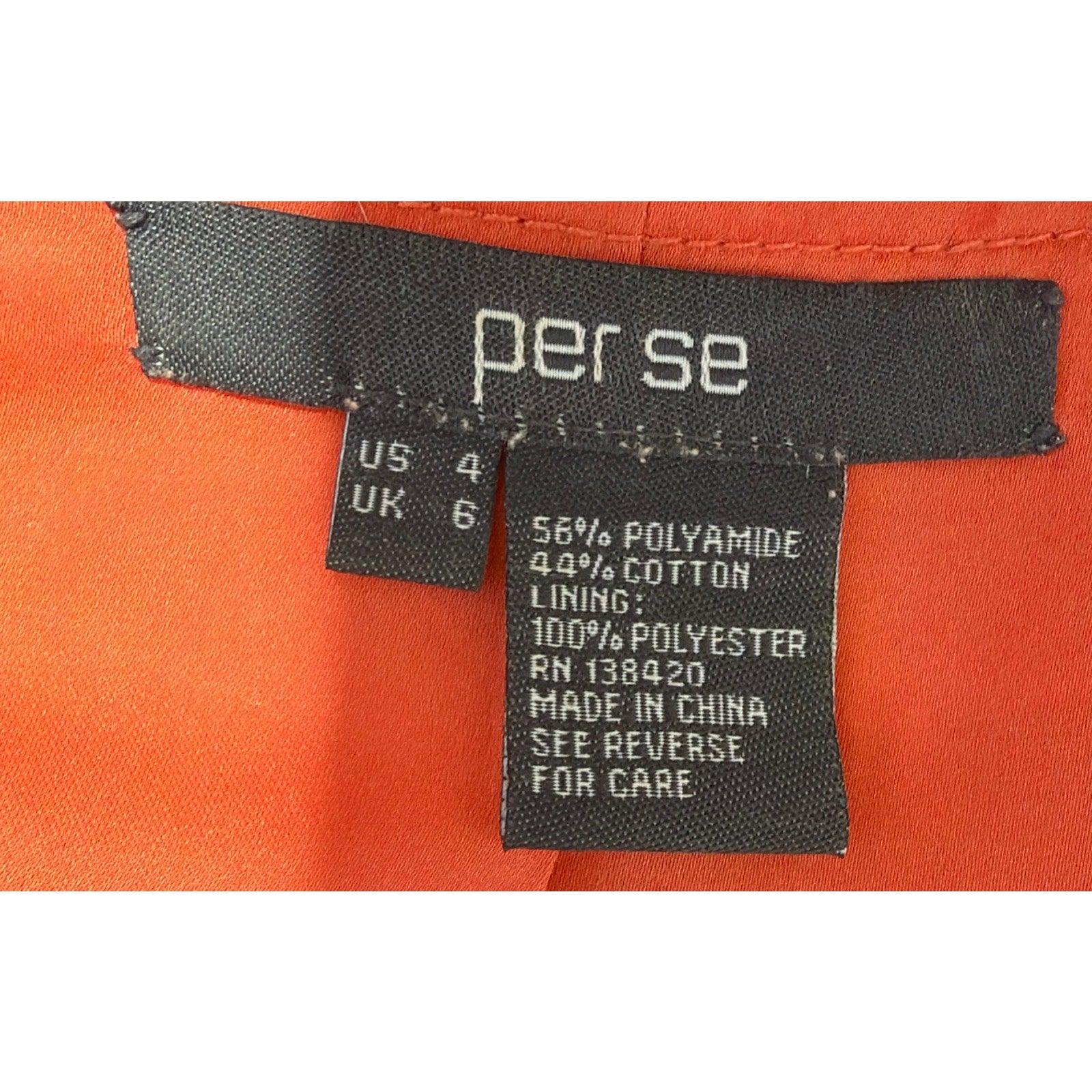 Per Se By Carlisle Orange Boucle Tweed Fringe Cropped Blazer Jacket Women’s 4