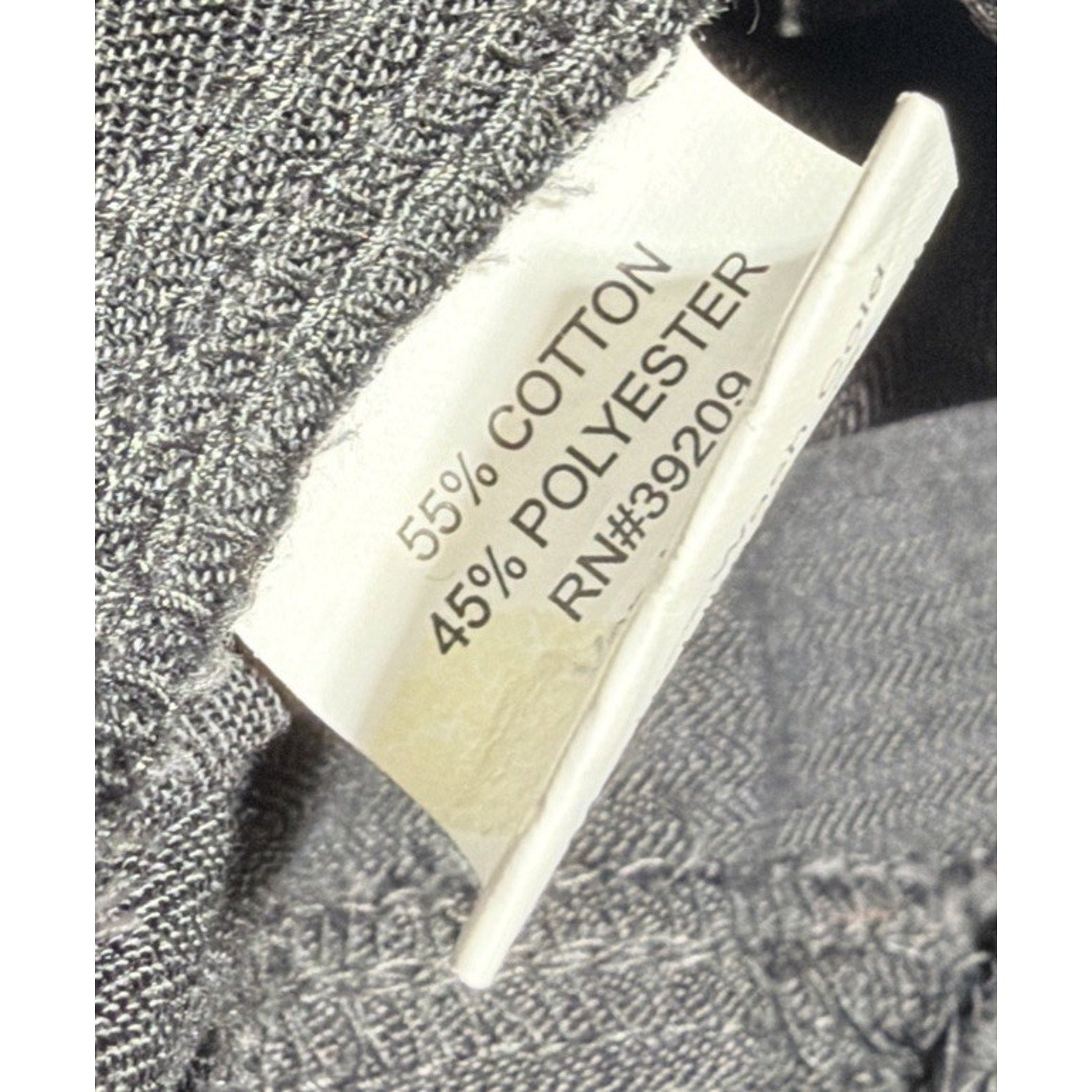 Burnside Men's Gray Long Sleeve Yarn Dyed Button Down Cargo Shirt Size Small