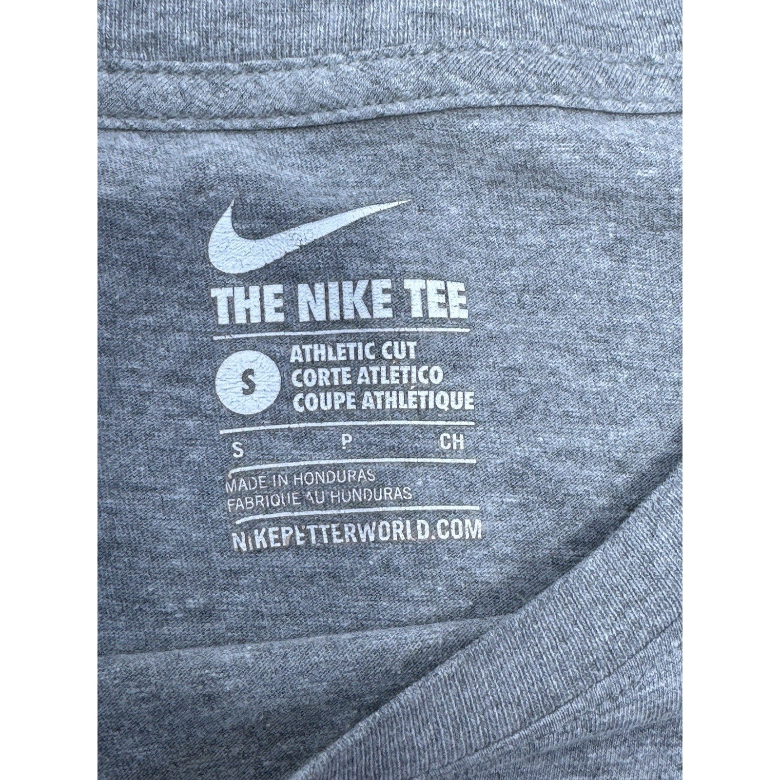 St. Louis Cardinals Baseball T-Shirt Gray Nike Shirt Men's Size Small