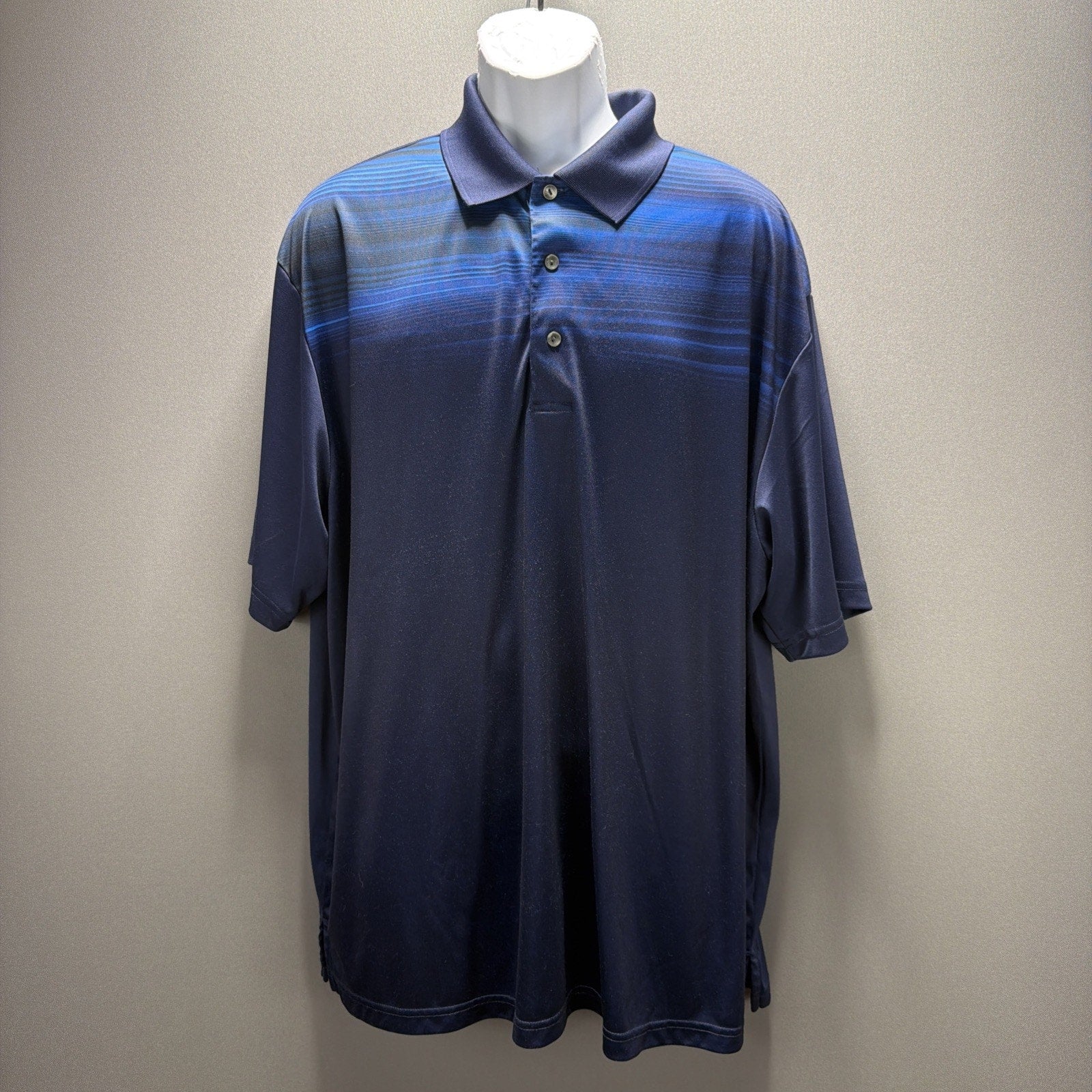 Ben Hogan Performance Golf Polo Shirt Blue Size 2XL