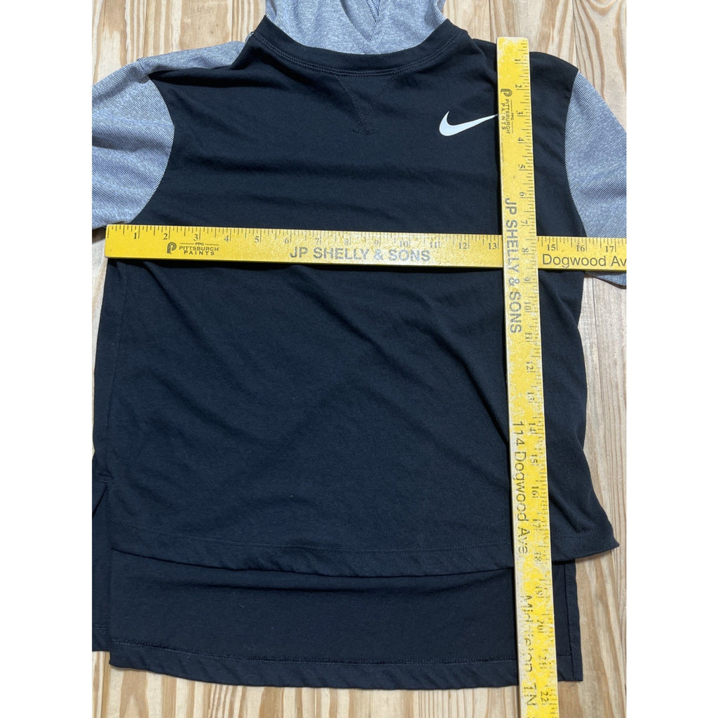 Nike DRI-FIT Big Kids Trophy Long Sleeve Hooded Shirt Girls Training Sz Large