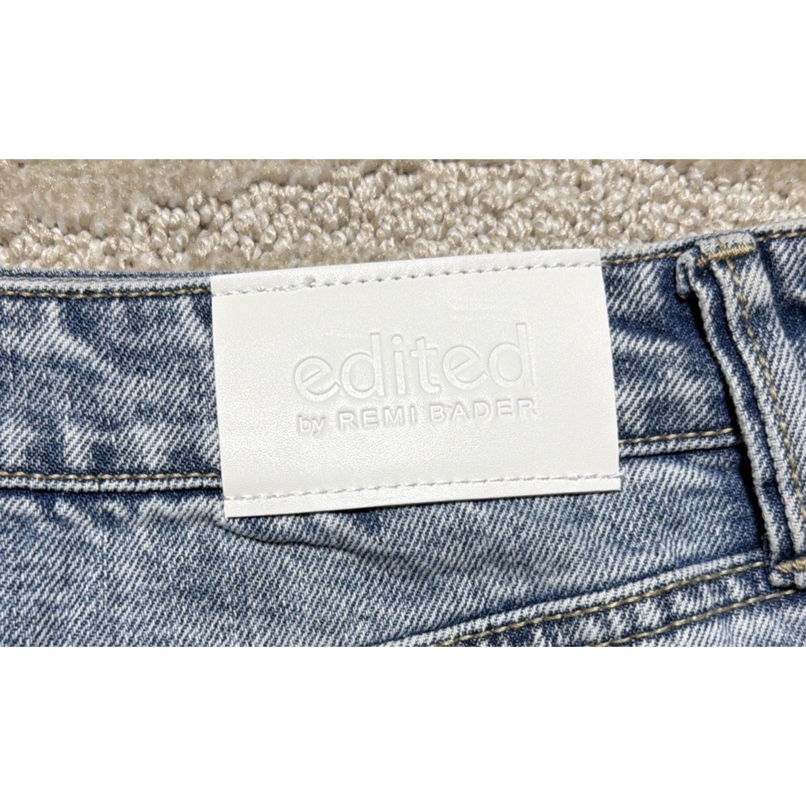 Edited by Remi Bader Women's Utility Mini Skirt Size 16