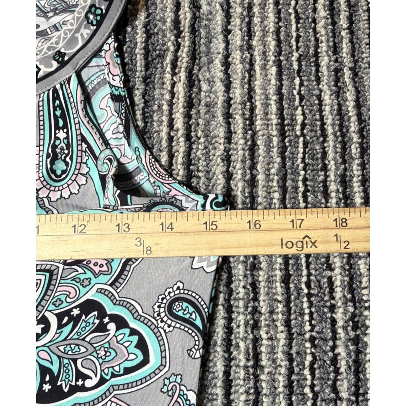 INC International Concepts Halter Sheath Dress XS Paisley Rhinestones Stretch