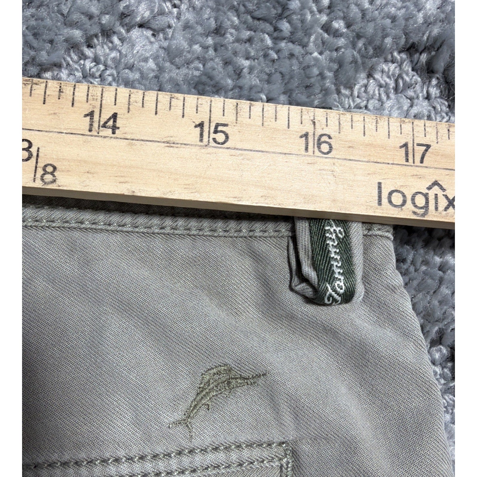 Tommy Bahama Khaki Beige Chinos Walking Beach Shorts Men Size 34