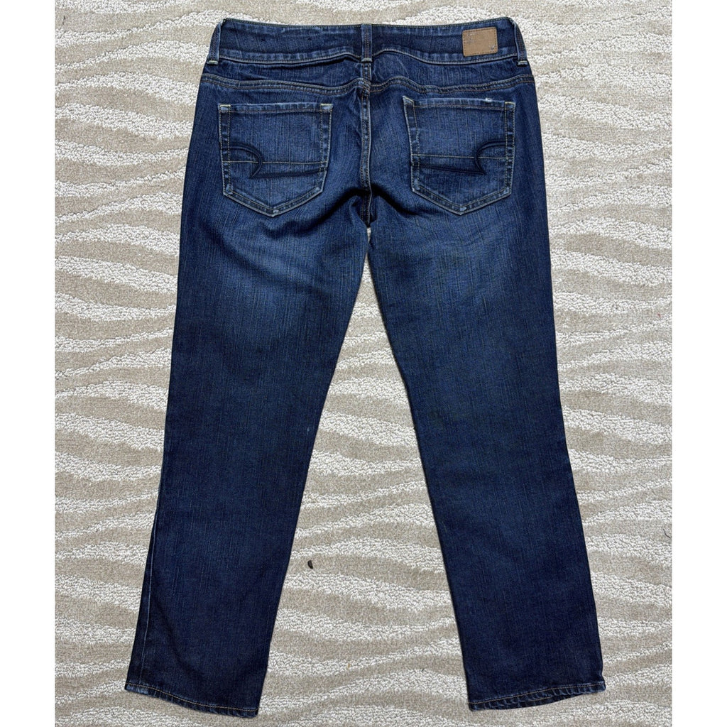 American Eagle Stretch Women's Size 6 Artist Stretch Low Rise Blue Jeans Comfort