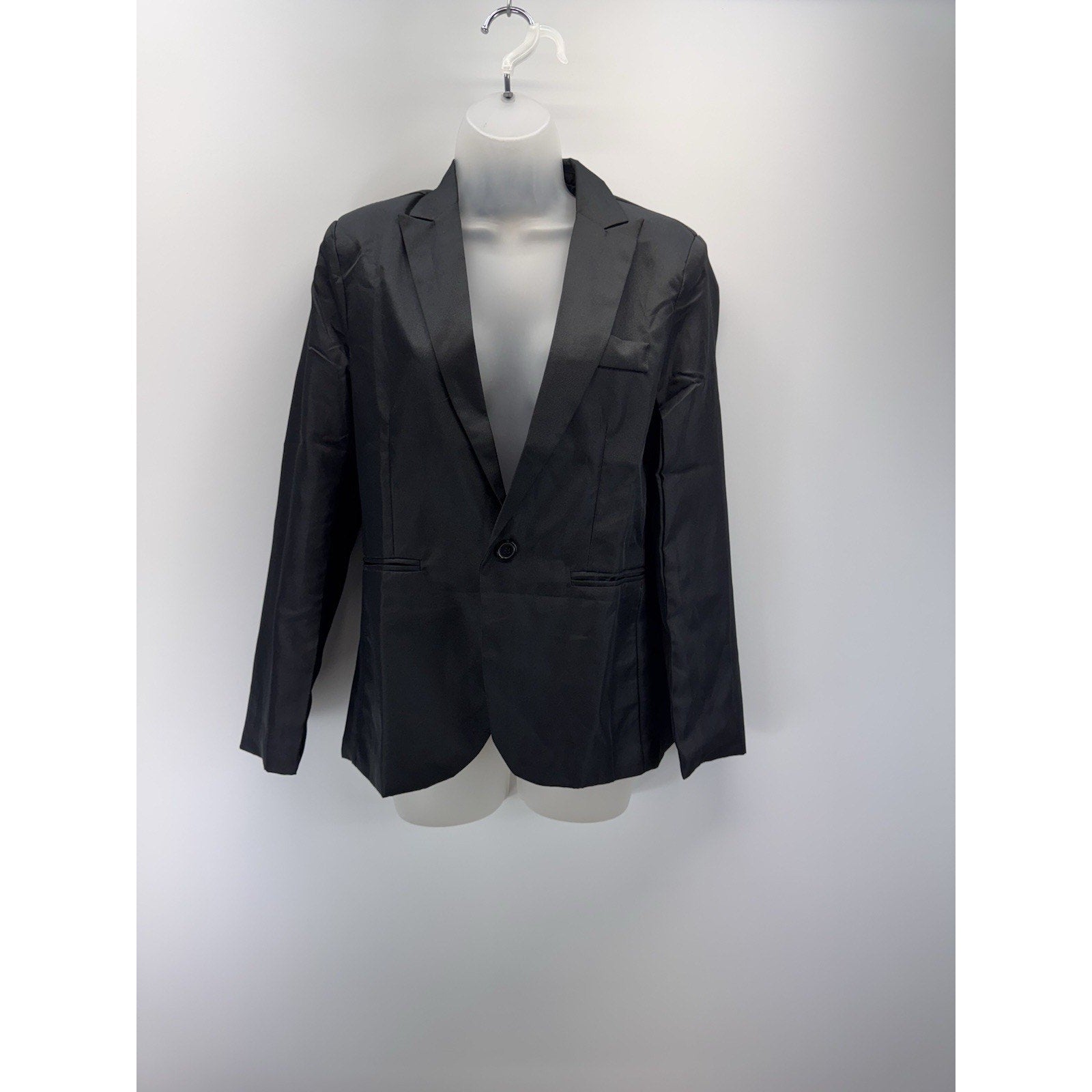 Apellation NWT Suit Blazer Black Stretch Pockets Women’s Size Medium