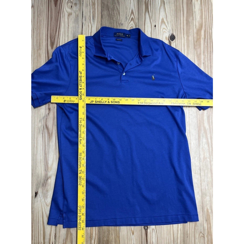 Polo Ralph Lauren Classic Fit Mens Short Sleeve Polo Shirt Flesh Pony Size XL