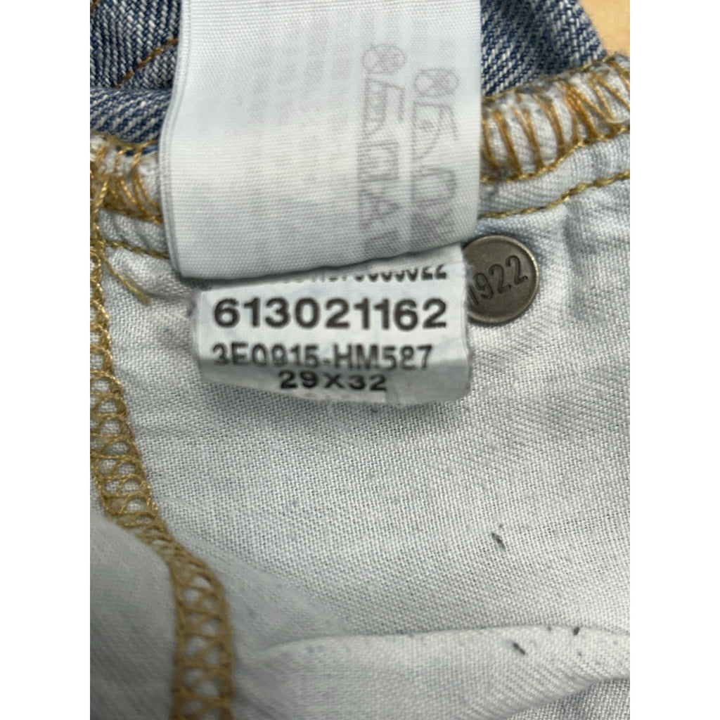 Hollister Jeans Mens 29x32 Blue Classic Straight Button Fly Y2K Denim Casual.