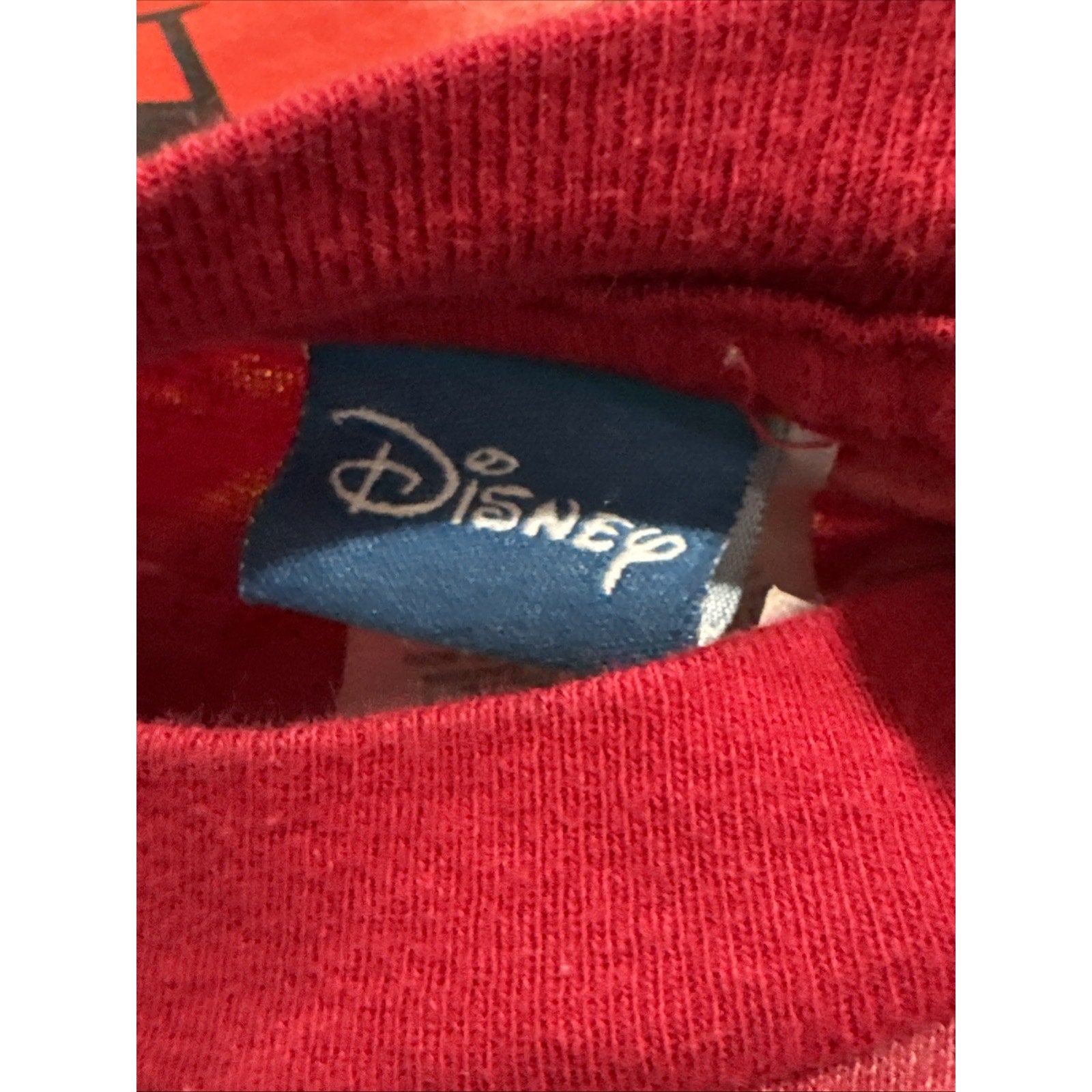 Vintage Disney Mickey Florida T-shirt Men’s X-Large Red Cotton