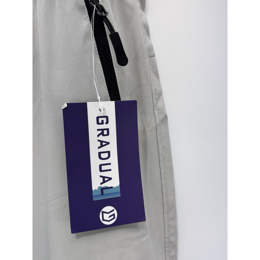 Gradual Gray Outdoor Active Pants Pockets Drawstring Men’s Size XXL NWT