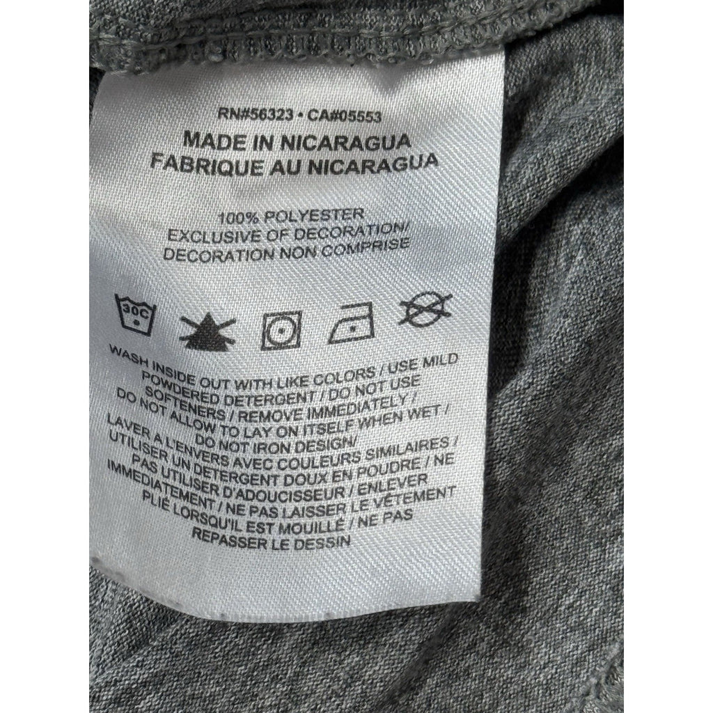 Nike Dri-Fit Basic Gray Classic T-Shirt Men’s Size Large