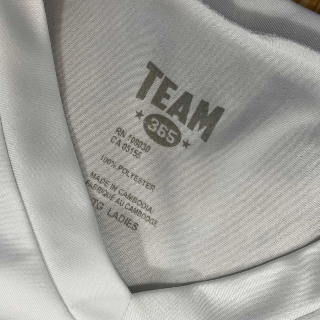 Women’s Custom Zone Team 365 Longsleeve Medical Themed Size XL