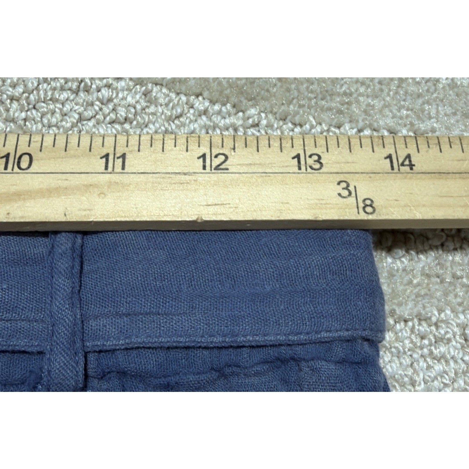 Simply Southern Blue Gauze High Rise Shorts Size XS