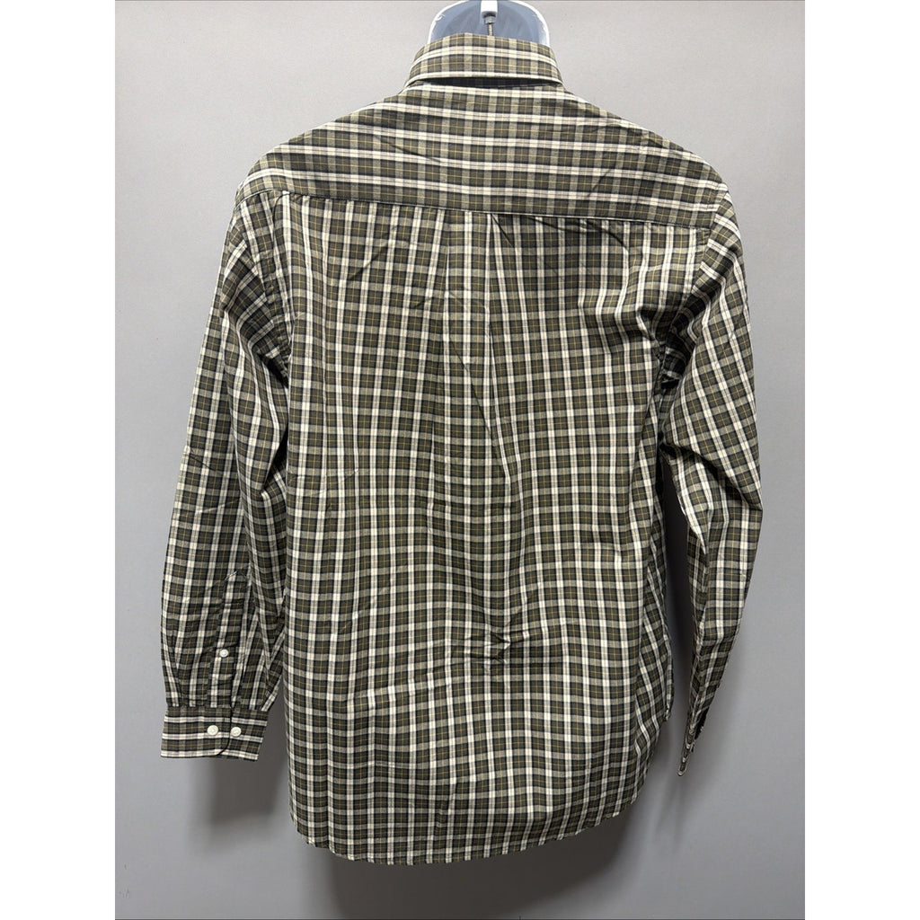 Field Gear Button Up Shirt Mens Small Green Camping Hiking Workwear Outdoor New