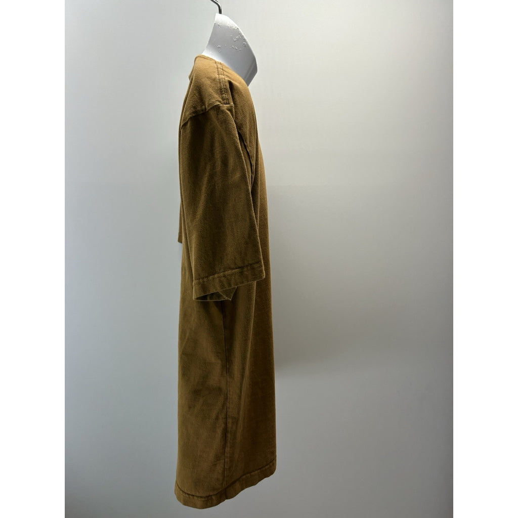 Dickies Mens Large Brown Short Sleeve T-shirt.