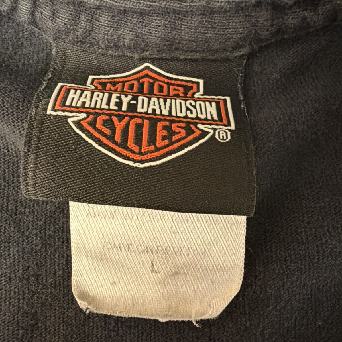 Vintage HARLEY-DAVIDSON T-SHIRT SZ L LIFE BEGINS WHEN YOU GET ONE 2003 Made USA