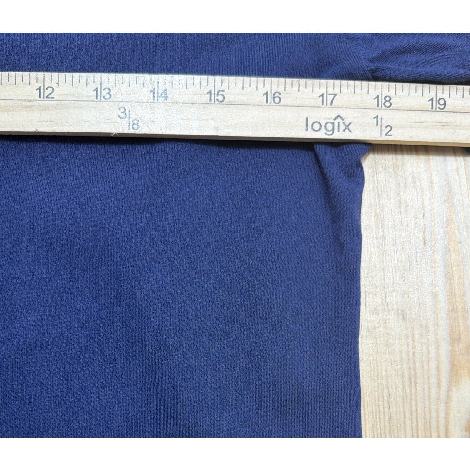 Nike Futura Logo Fantasy Blackened Blue Size S Men's T-Shirt DR7988 498