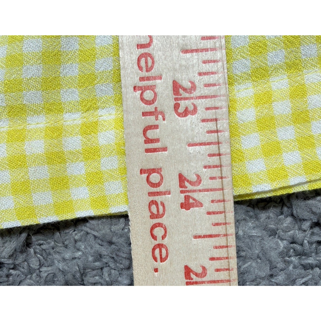 Loft Women's Size M Yellow Peplum Sleeveless Top