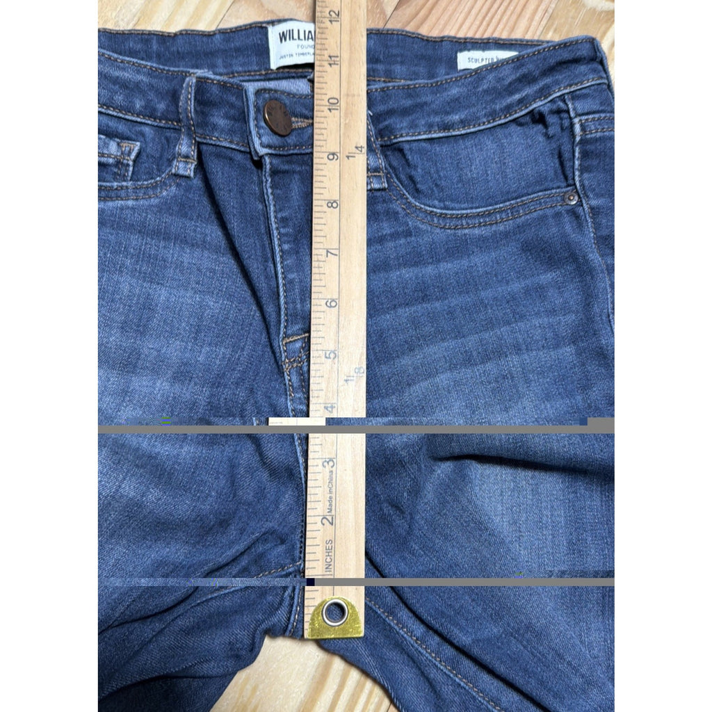 William Rast Women's Sculpted High Rise Skinny Jean Size 26