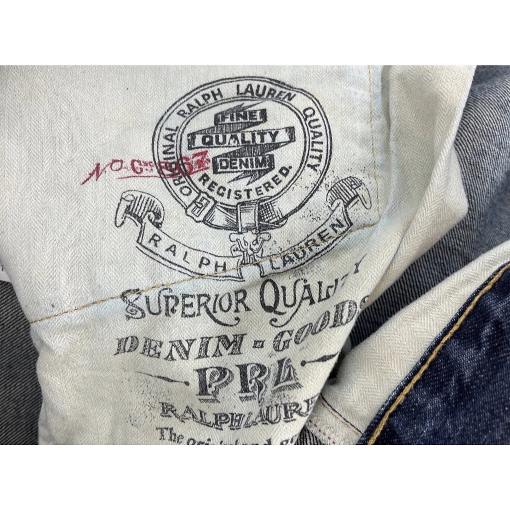 Polo Ralph Lauren Mens Cortlandt 300 Straight Leg Blue Denim Jeans Size 44Bx28