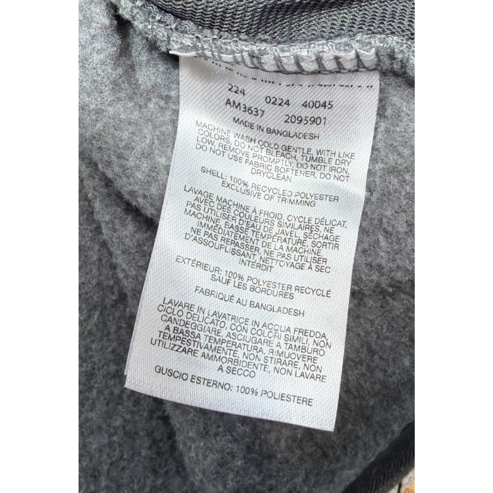 Columbia - Men's Sweatshirt Sequoia Grove Half Zip Fleece Gray Men’s XL EUC