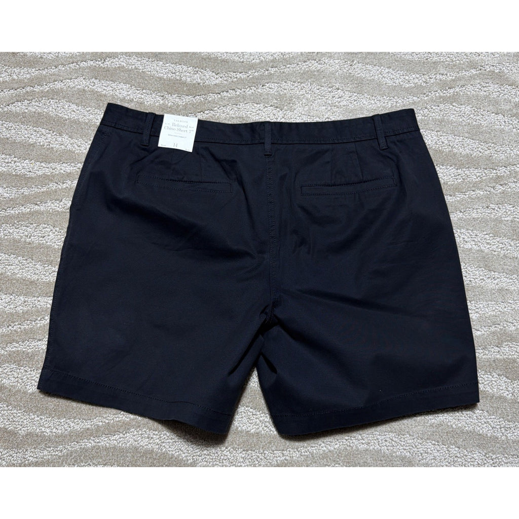 Talbots Women’s Size 14 Relax Super Soft Chino Shorts 7” Inseam Black NWT