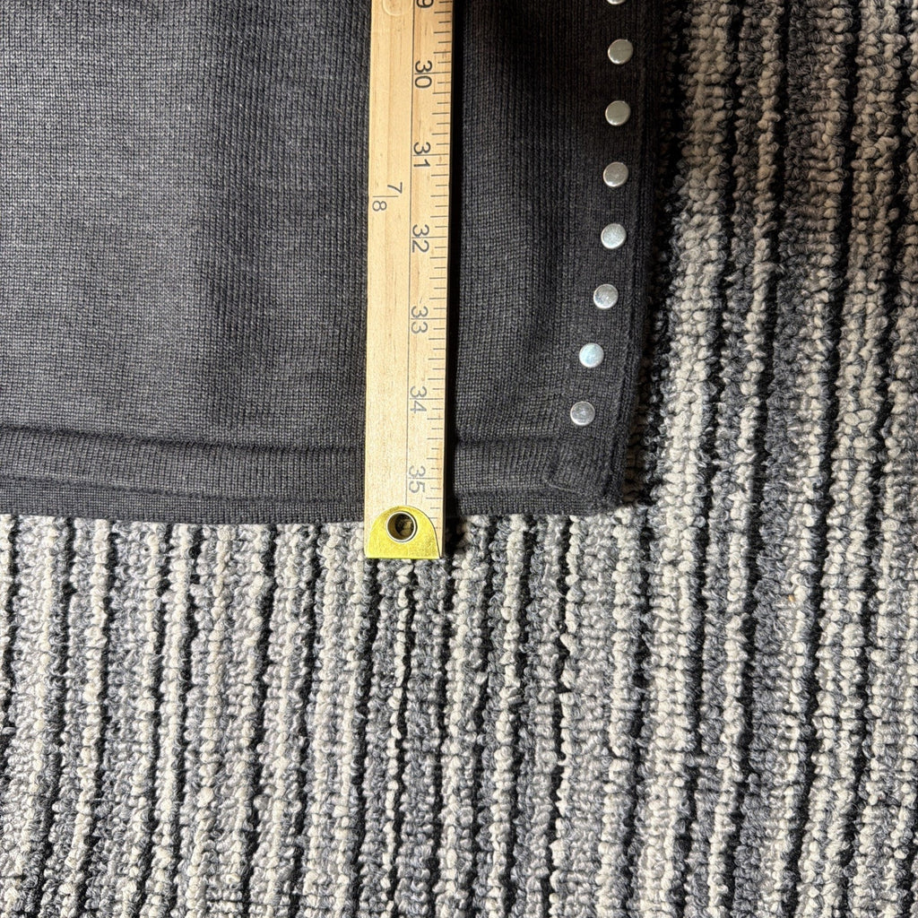Marc New York-Andrew Marc Stud Trim Sweater Dress Size Small