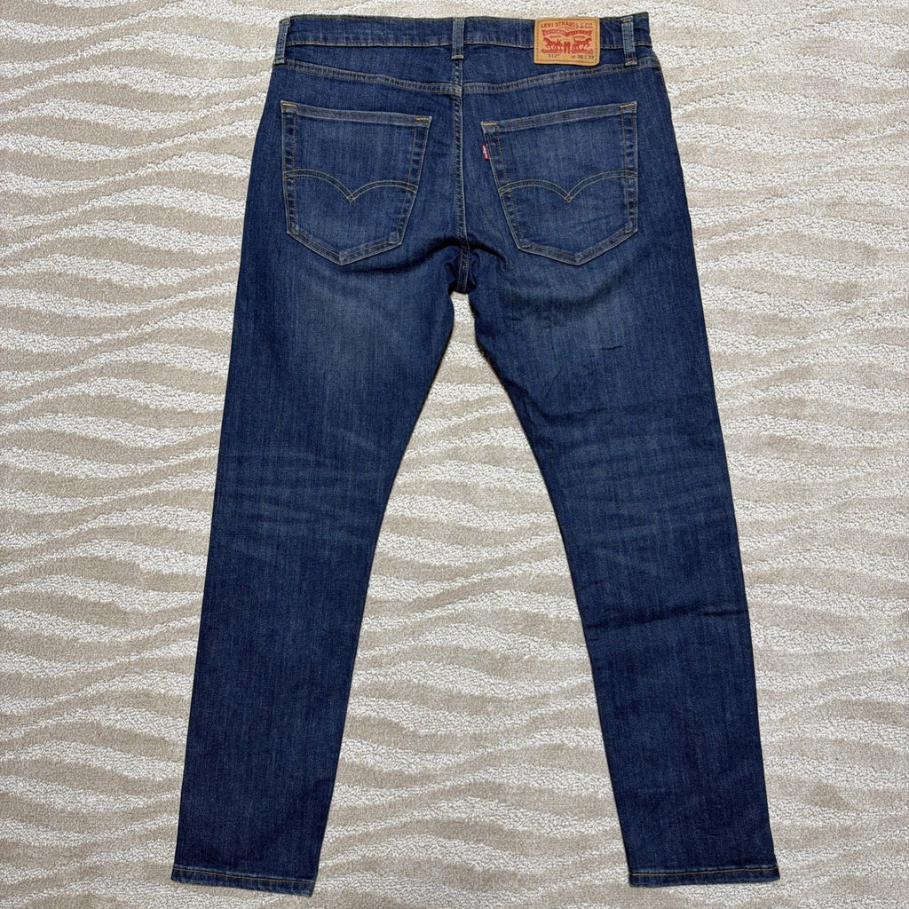 Levi’s 512 Slim Taper Stretch Denim Jeans Men’s Size 36x32 NWOT