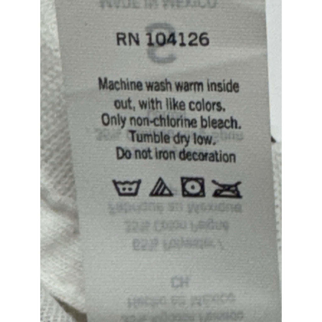 Modern Groove Summer Vibes T-Shirt Flamingo Beach Vacation Tee Women’s Small NWT