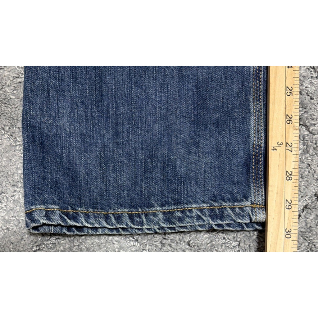 Vintage Carhartt Men's Relaxed Fit Denim Jeans Medium Wash 40x30 14806 Bd53 New