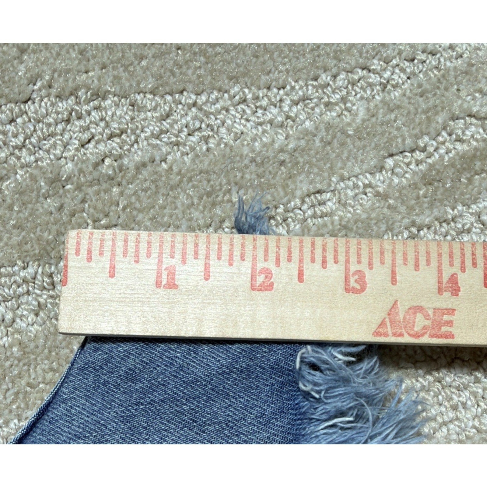 Altar’d State Shorts Womens S Distressed Blue Jean Raw Hem Stretch 28x3