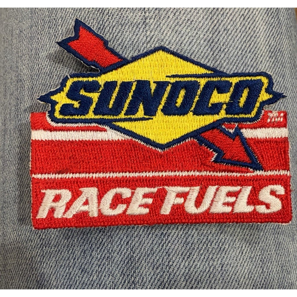 Vintage Sunoco Race Fuels Embroidered Patch Petroleum