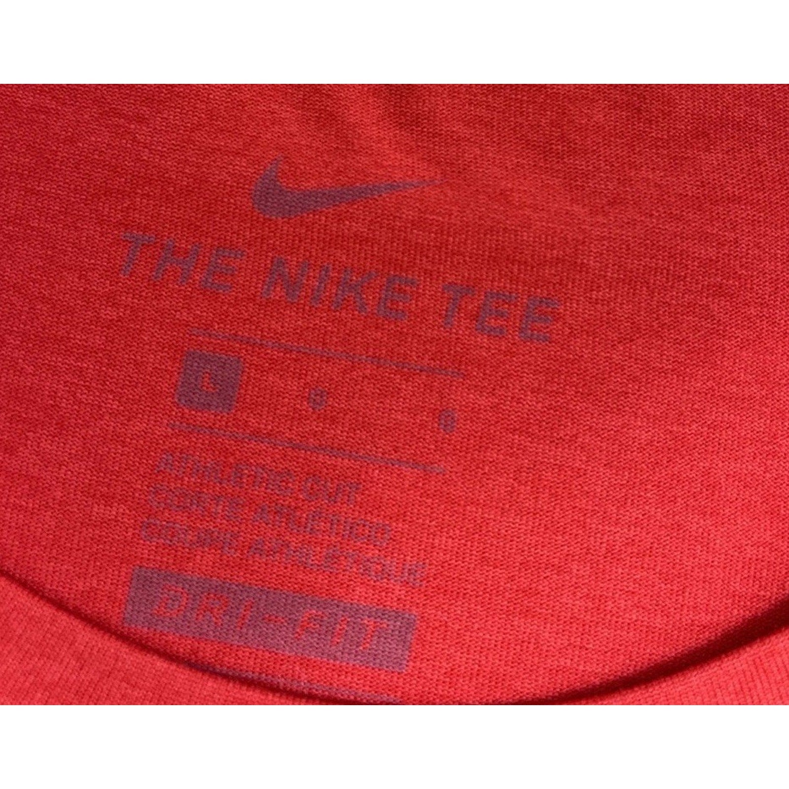 Nike Dri Fit Ohio State Buckeyes NCAA Football Red Short Sleeve T Shirt Men’s L