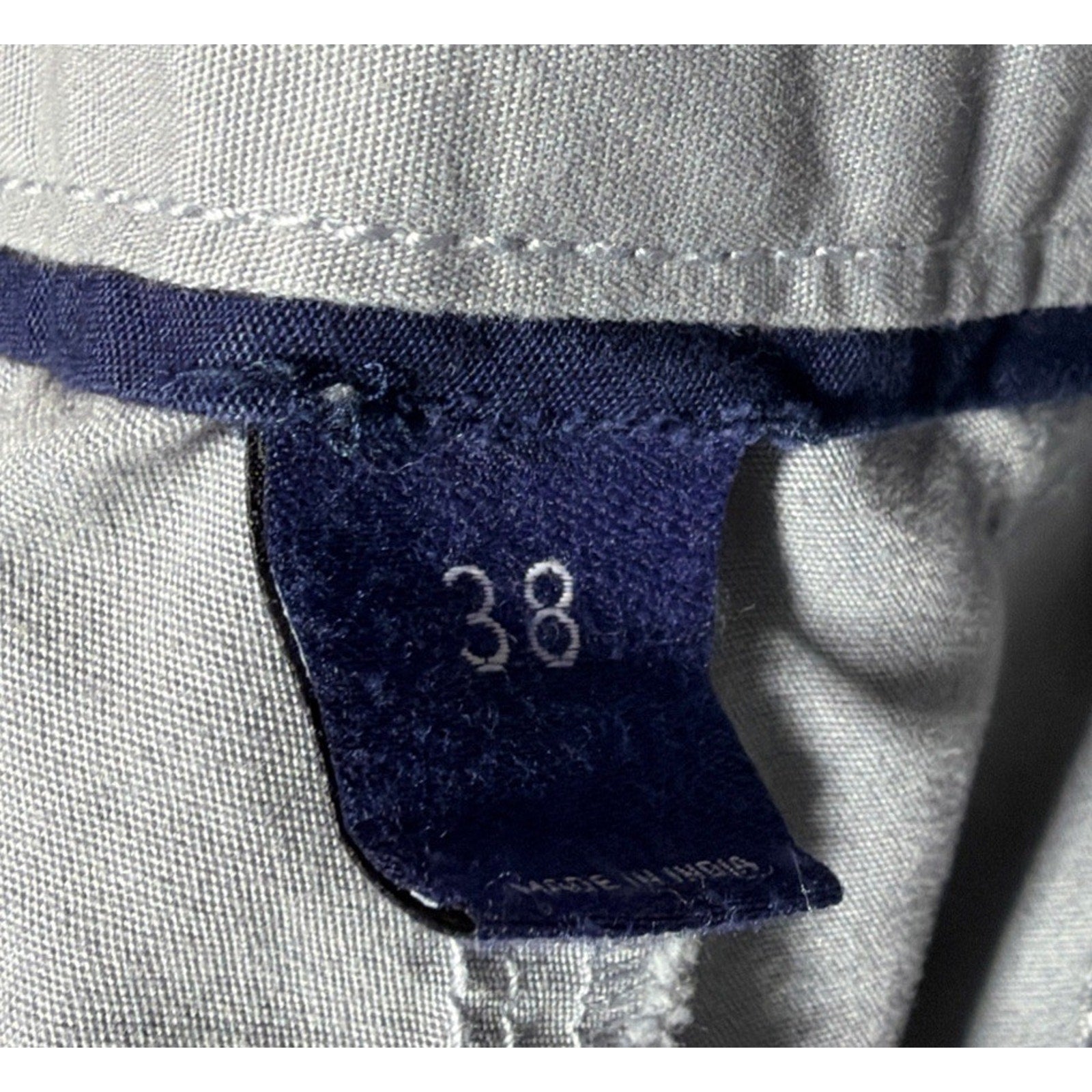 Johnnie-O 38x8" Gray West Coast Prep Style Chino Mens Shorts