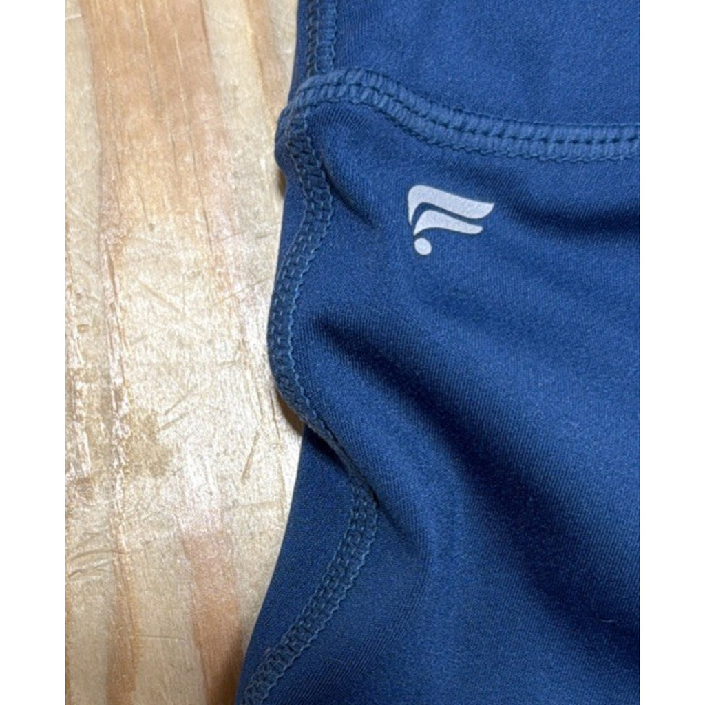 Fabletics Motion 365 High Rise Leggings Women’s Large Blue Yoga Run Athleisure