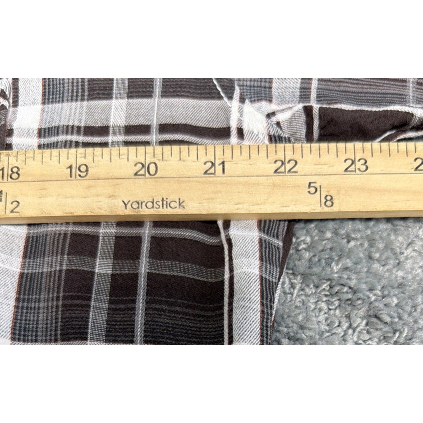 BKE Shirt Men's XL Western Thick Stitch Pearl Snap Short Sleeve Athletic Fit