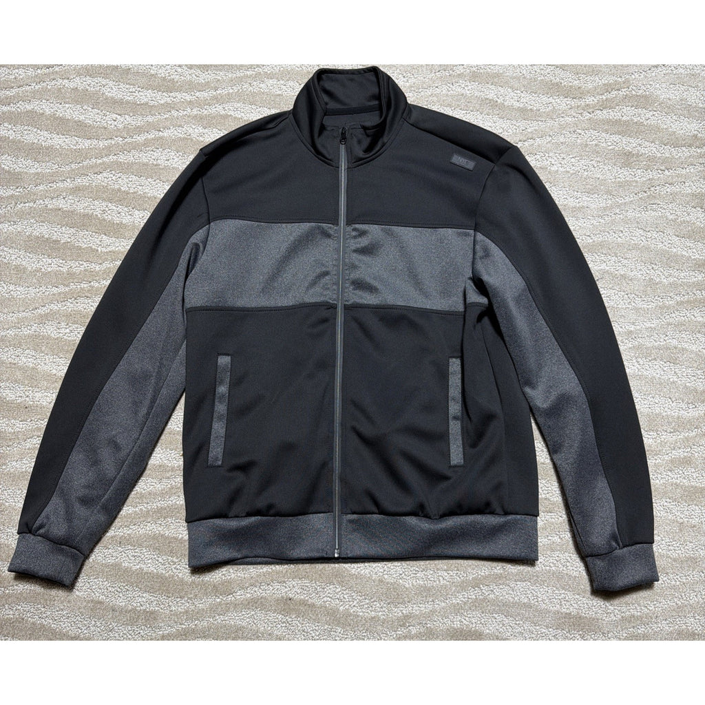 NYC Sport Track Bomber Running Jacket Men's Size L Stretch
