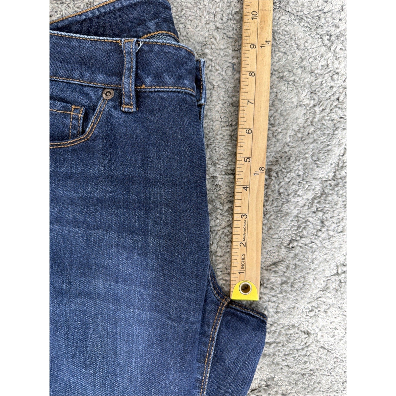 J. Jill Denim Modern Slim Bootcut Jeans Blue Women's Size 4 Stretch 30x31