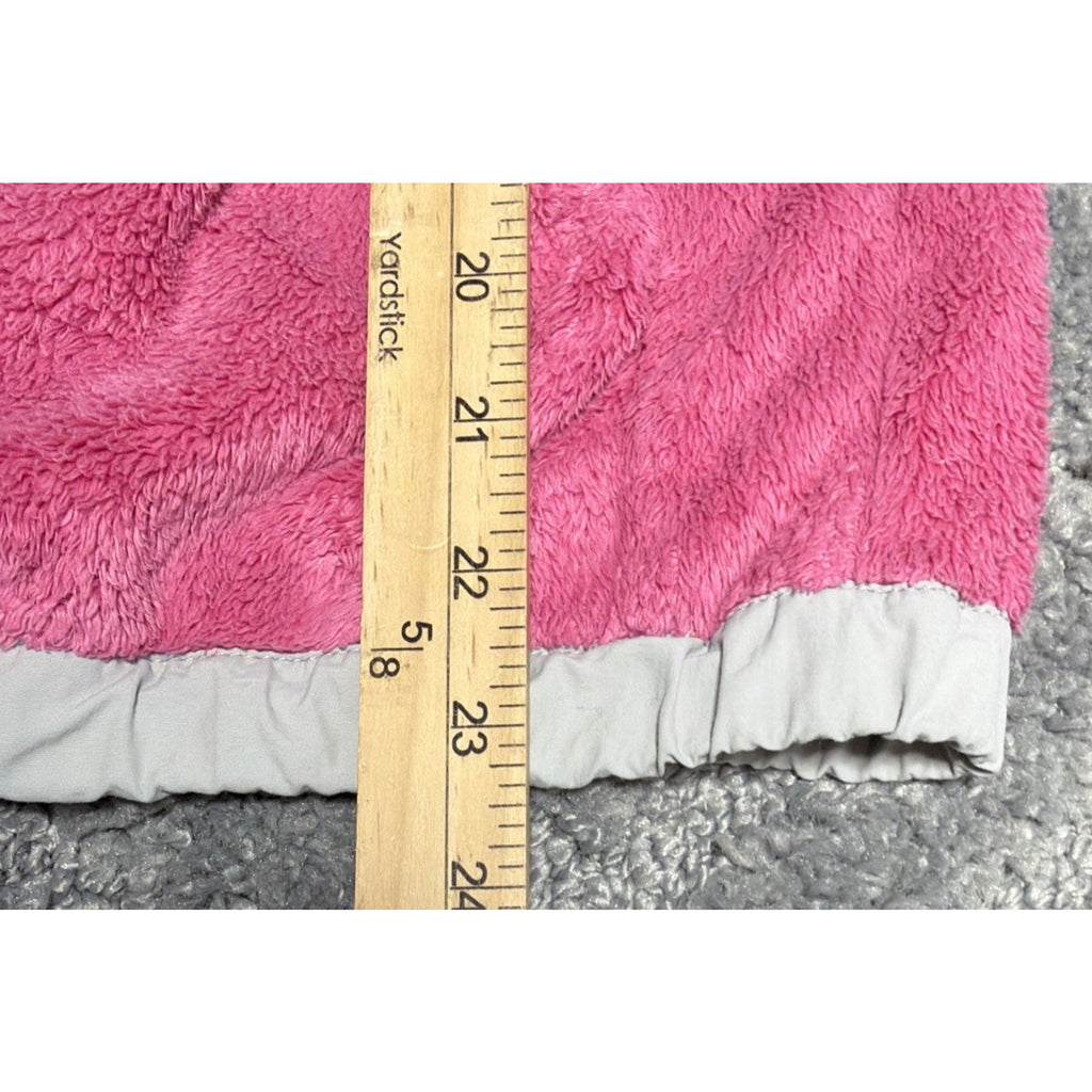 The North Face Pink Denali Sweater Fleece Girl Large Zipper Up Womens XS