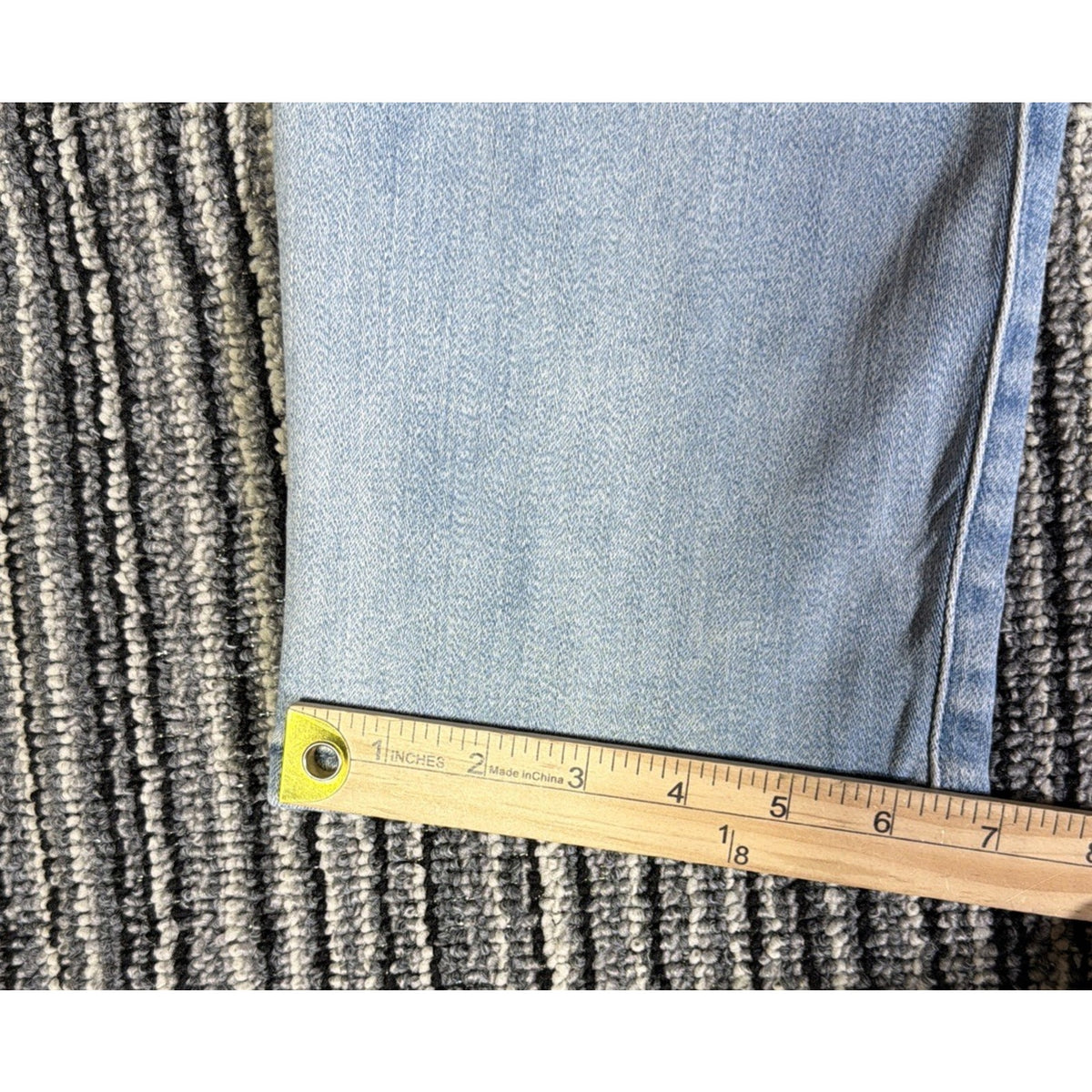 Soho New York Jeans Jegging High Rise Crop Distressed Size 14