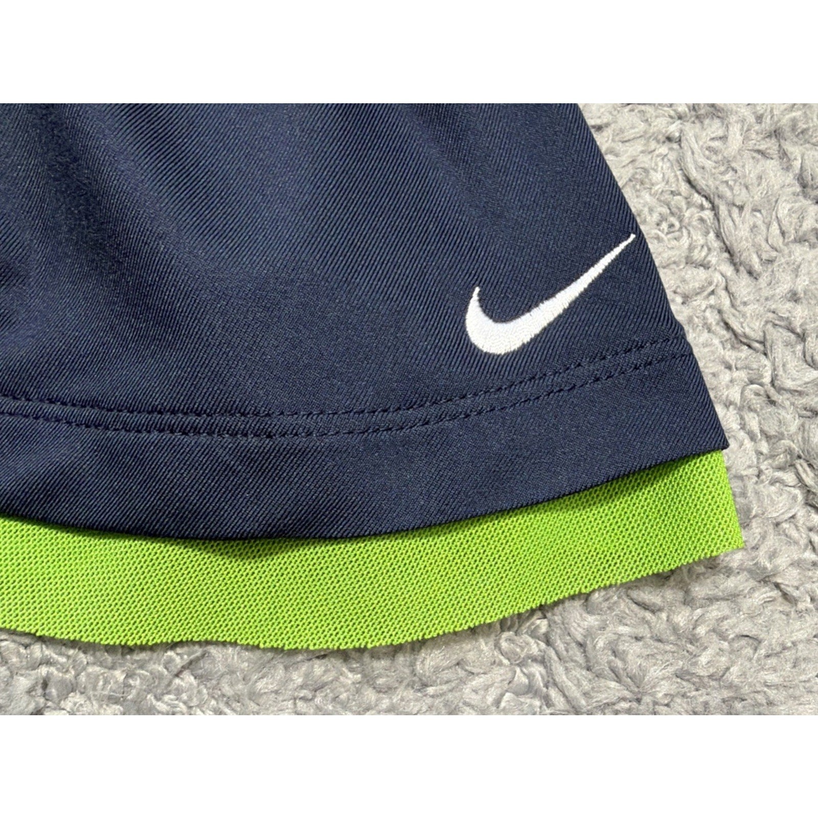 Nike Dri-Fit Victory Skort Women's S Green & Gray Tennis Golf Pickleball Skirt