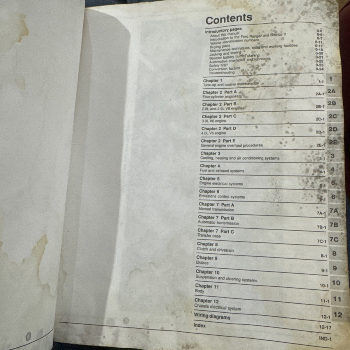 Haynes Ford Ranger Bronco II Owners Workshop Repair Manual 1983 1989 2WD 4WD