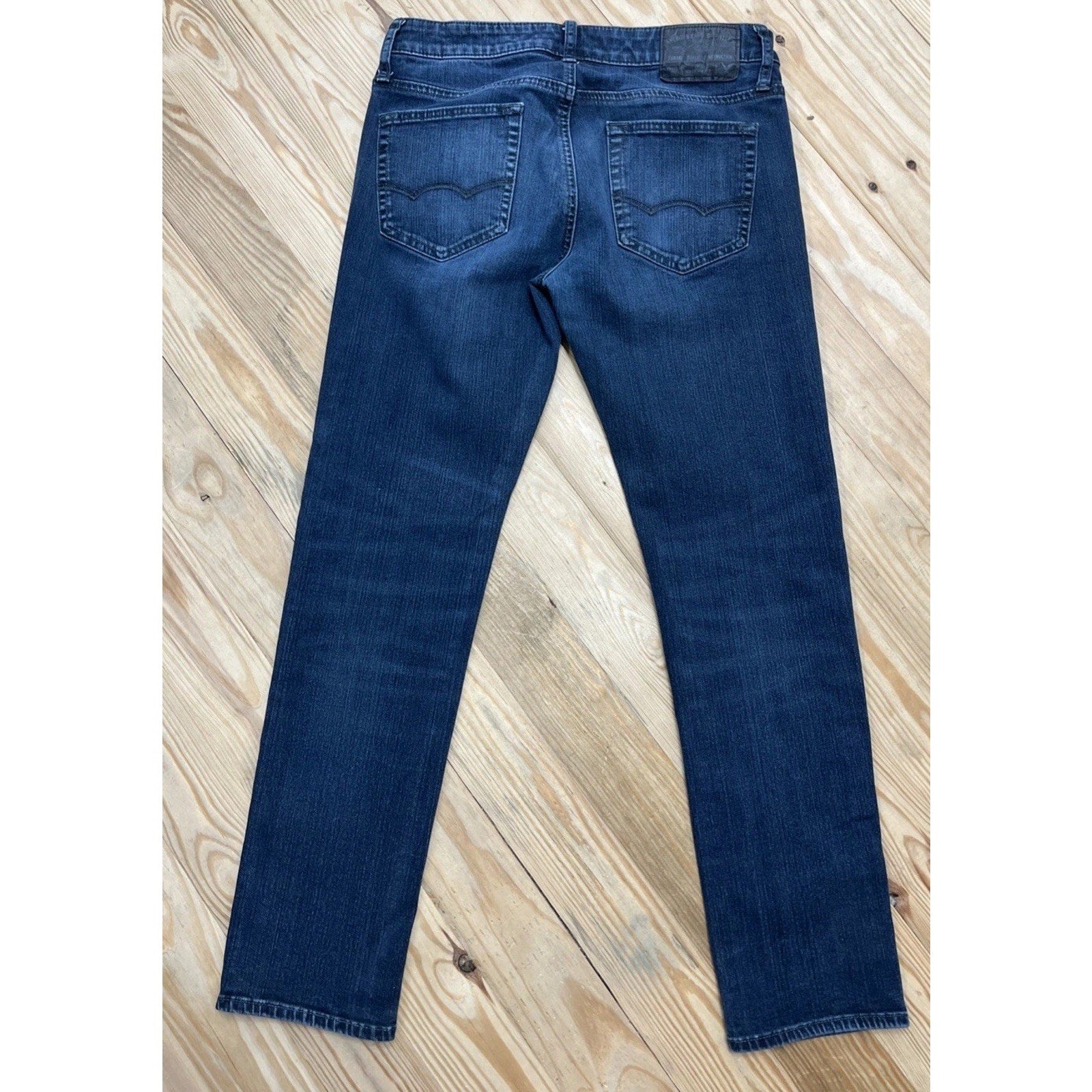 American Eagle Extreme Flex 4 Skinny Mens Dark Wash Jeans Size 30x30 Excellent