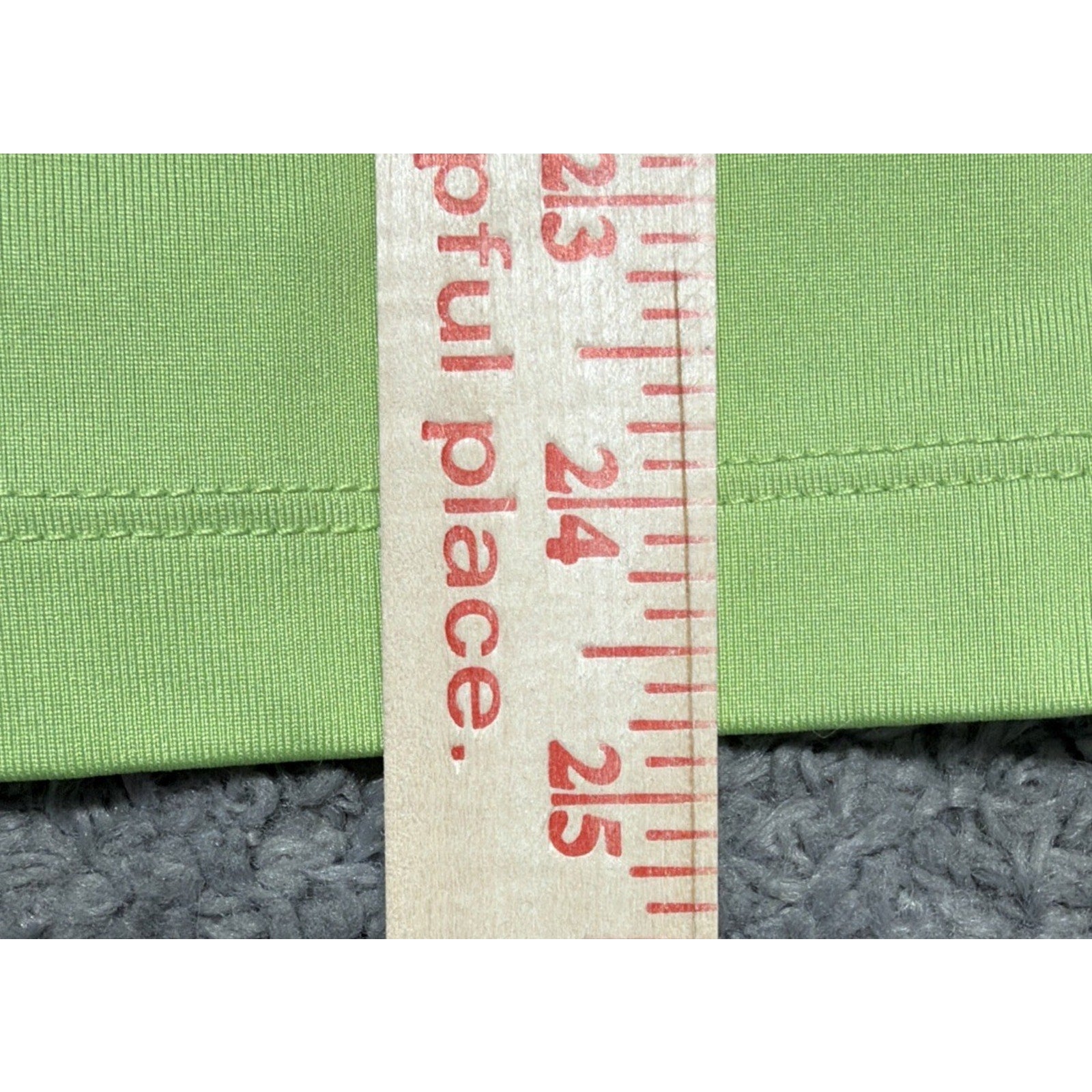 Chico’s Microfiber Tank Top Women’s Size 2 Lime Green Stretch Basic New