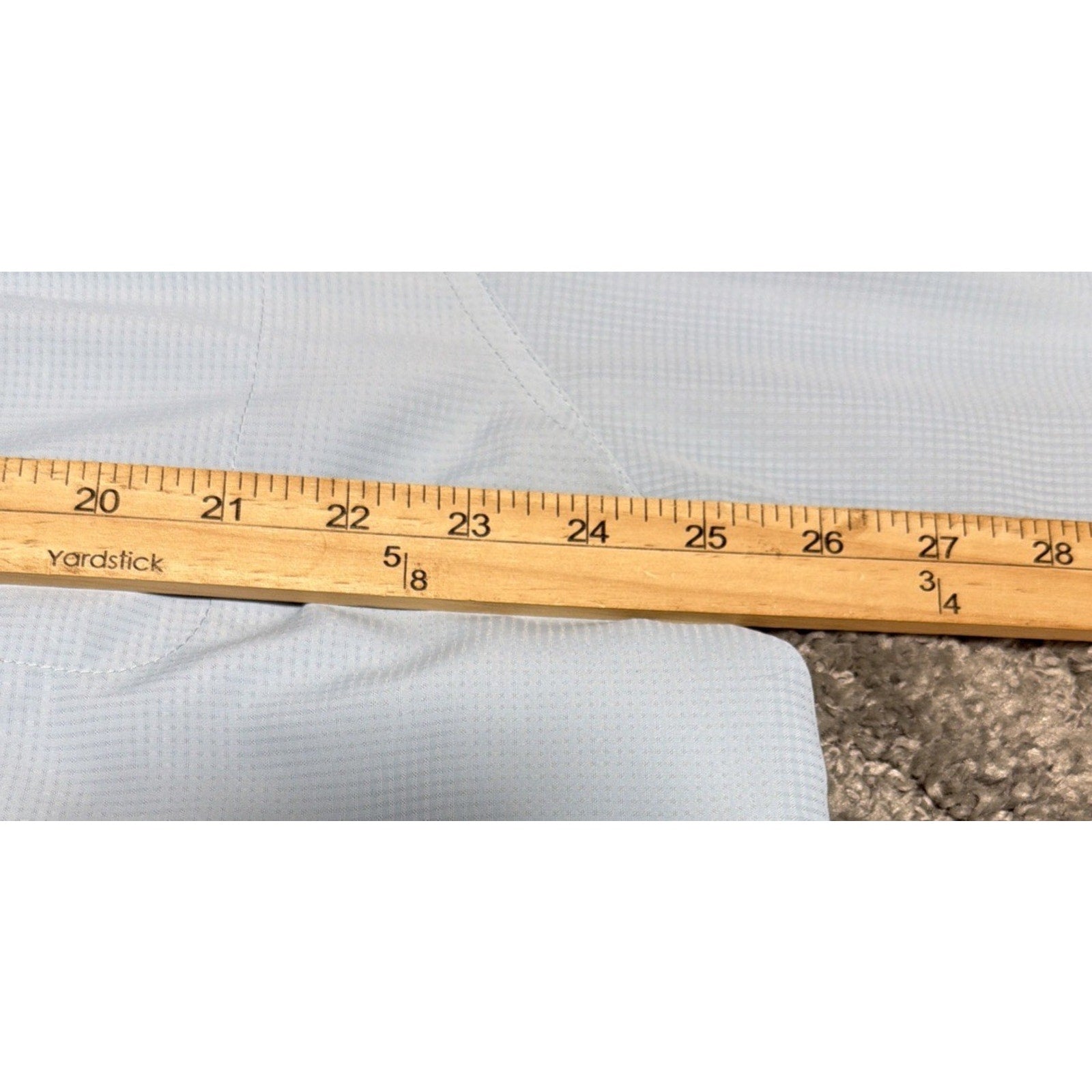 Habit Mens Fishing Shirt Size XL 40+ Solar Factor Blue Short Sleeves Pockets