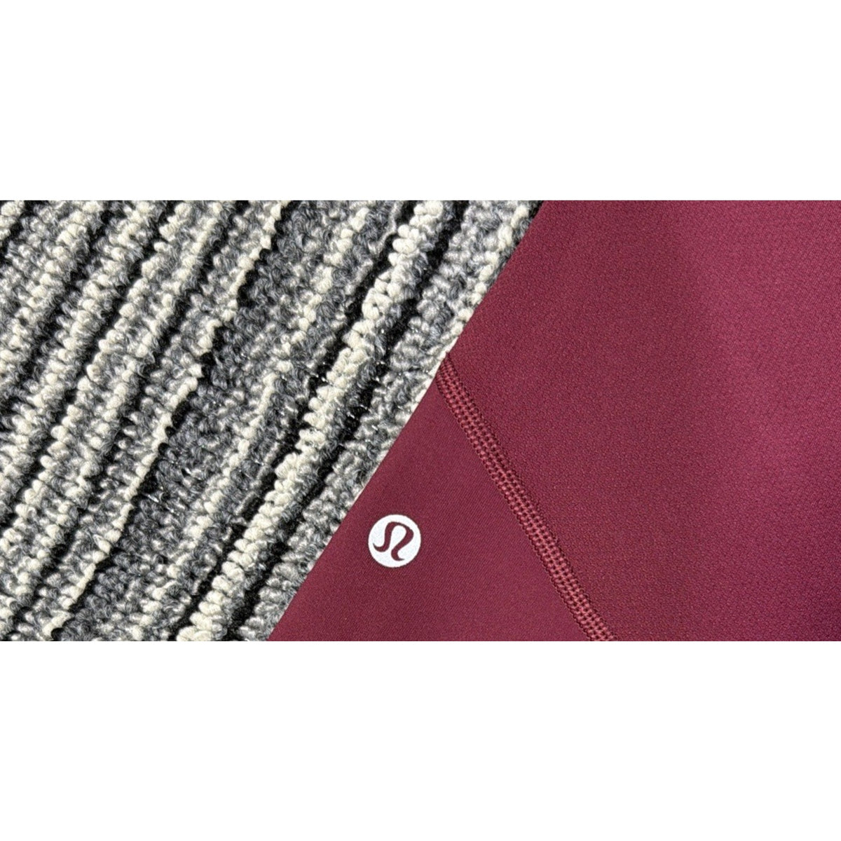 LULULEMON PACE RIVAL CROP LEGGINGS WOMENS 4 RUBY WINE CROPPED 22" BURGUNDY LULU
