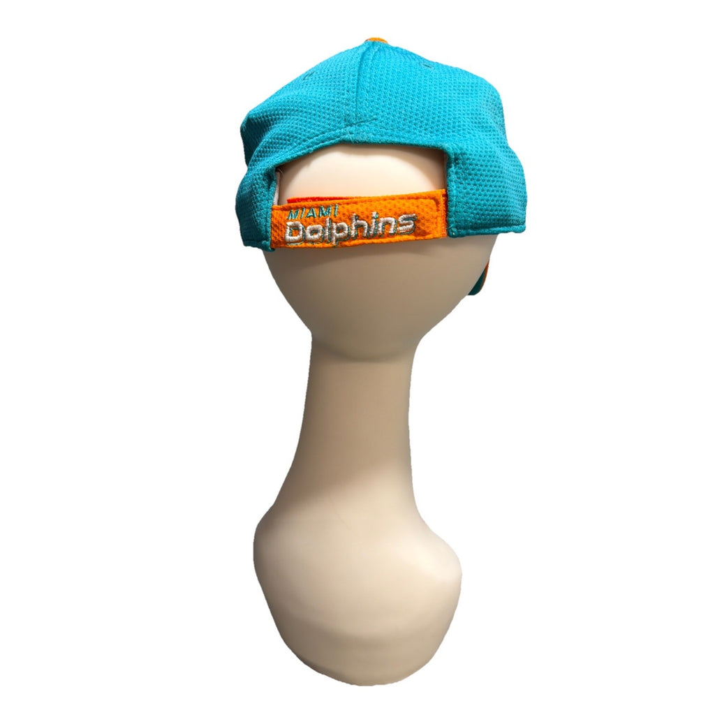 New Era Miami Dolphins NFL Teal/White Hex Neo Mesh Back 39Thirty Hat