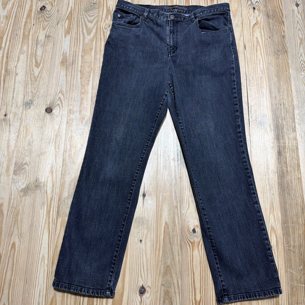 Denim Jeans Ralph LaurenStraight Curvy Pants Black Women’s 14W 34x29.5